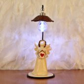 Dilek Meleği Masa Lambası Işıklı Biblo - 2