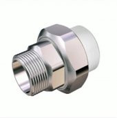 40X1 1/4" PPRC DIŞ DİŞLİ OYNAR BAŞLI REKOR - 1