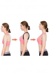 Unisex Siyah Dik Duruş Korsesi thumbnail 4