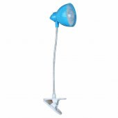Kitap Okuma Lambası Mandallı Çok Fonksiyonlu Led Masa Gece Lambası Mavi - 2