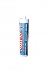 OMEX SİLİKONİZE MASTİK 450 GR BEYAZ 30 ADET - 1