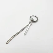 Çubuk Model Erkek Çelik Küpe - 10