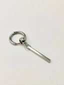 Çubuk Model Erkek Çelik Küpe - 9