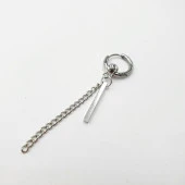 Çubuk Model Erkek Çelik Küpe - 4