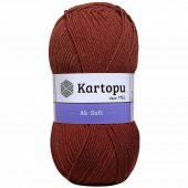 Kartopu Ak-soft El Örgü İpi 832 Taba - 1