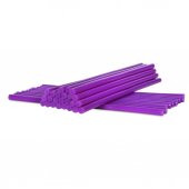 11mm Kalın Mum Sıcak Silikon Çubuk Kalın Lila- 10lu Paket - 2
