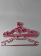 6'lı Çocuk Elbise Askısı Pembe Bebek Kıyafet  Askısı 30*15 cm thumbnail 3