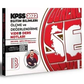 2022 KPSS Eğitim Bilimleri Ölçme Değerlendirme Video Ders Notları Benim Hocam Yayınları - 1