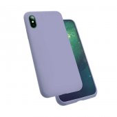 Apple iPhone XS Max Kılıf Zore Silk Kadife İç Yüzey Silikon Kılıf - 7