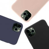 Apple iPhone 11 Pro Kılıf Zore Silk Kadife İç Yüzey Silikon Kılıf - 9