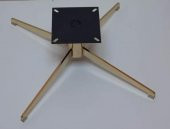 Lazer Kesim Berjer Ayağı Gold Kaplama - 2