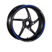 Bajaj Reflektör Mavi Pulsar Uyumlu 1 Set Jant Şeridi thumbnail 2