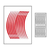 Honda Reflektör Kırmızı Iv Forza Uyumlu 1 Set Jant Şeridi thumbnail 2