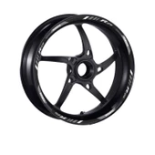 Yamaha Reflektör Gri Baskı R25 Uyumlu 1 Set Jant Şeridi thumbnail 2