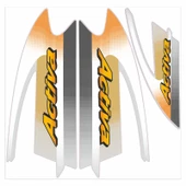 Honda Activa Uyumlu Sticker Set 002 - 1