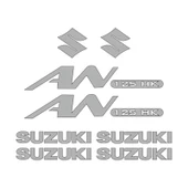Suzuki Suzukı An 125 Hk Uyumlu Sticker Set - 1