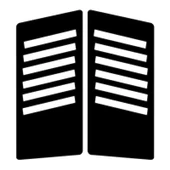 Cg Siyah Yan Kapak Sticker - 1