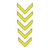 Cg Florasan Sarı Çamurluk Üst Sticker - 1