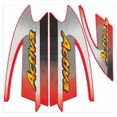 Honda Activa Uyumlu Sticker Set 003 - 1