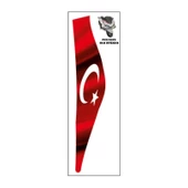 Honda Pcx 2021 - 2024 Uyumlu Far Damla Sticker - 1