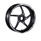 Honda Reflektör Beyaz Pcx Uyumlu Büyük 1 Set Jant Şeridi thumbnail 2