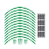 Honda Reflektör Yeşil Pcx Uyumlu Büyük 1 Set Jant Şeridi thumbnail 1