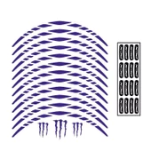 Honda Reflektör Mavi Pcx Uyumlu Büyük 1 Set Jant Şeridi thumbnail 1