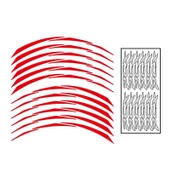 Honda Reflektör Kırmızı Iııhonda Pcx Uyumlu 1 Set Jant Şeridi thumbnail 1