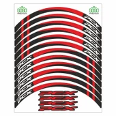 Honda Kırmızı I Reflektör Baskı Pcx Uyumlu 1 Set Jant Şeridi thumbnail 1