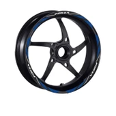 Honda Mavi Reflektör Baskı Forza Uyumlu 1 Set Jant Şeridi thumbnail 1