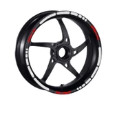 Honda Reflektör Beyaz I Pcx Uyumlu 1 Set Jant Şeridi thumbnail 2