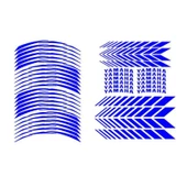 Yamaha Reflektör Mavi Uyumlu Racing Şerit thumbnail 1