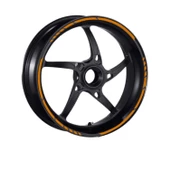 Reflektör Turuncu Kesik 1 Set Jant Şeridi thumbnail 2