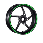 Florasan Yeşil Kesik 1 Set Jant Şeridi thumbnail 2