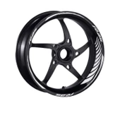 Yamaha Reflektör Beyaz Racing R25 Uyumlu 1 Set Jant Şeridi thumbnail 2