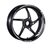 Reflektör Beyaz Suzukı Uyumlu Racing Şerit thumbnail 2