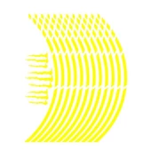 Florasan Sarı Kesik 1 Set Jant Şeridi thumbnail 1