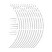 Reflektör Beyaz Kesik 1 Set Jant Şeridi thumbnail 1