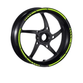 Florasan Sarı Kesik 1 Set Jant Şeridi thumbnail 2