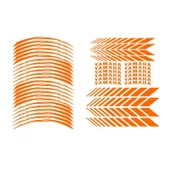 Yamaha Florasan Turuncu Uyumlu Racing Şerit thumbnail 1