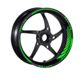 Yamaha Florasan Yeşil Mt-25 Uyumlu Racıng 1 Set Jant Şeridi thumbnail 2