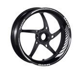 Reflektör Beyaz Racing Şerit thumbnail 2