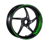 Yamaha Reflektör Yeşil Mt-25 Uyumlu Racıng 1 Set Jant Şeridi thumbnail 2