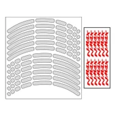 Yamaha Reflektör Beyaz I Nmax Uyumlu 1 Set Jant Şeridi thumbnail 1