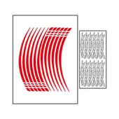 Honda Reflektör Kırmızı Iv Pcx Uyumlu 1 Set Jant Şeridi thumbnail 1