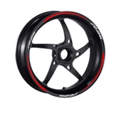 Yamaha Reflektör Kırmızı R25 Uyumlu 1 Set Jant Şeridi thumbnail 2