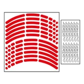 Yamaha Reflektör Kırmızı I Nmax Uyumlu 1 Set Jant Şeridi thumbnail 1