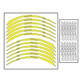 Yamaha Florasan Sarı Iıı Nmax Uyumlu 1 Set Jant Şeridi thumbnail 1
