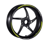 Yamaha Florasan Sarı Iıı Nmax Uyumlu 1 Set Jant Şeridi thumbnail 2