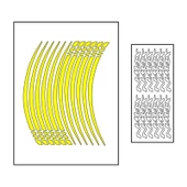 Yamaha Florasan Sarı Iv Nmax Uyumlu 1 Set Jant Şeridi thumbnail 1